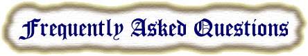 Frequently Asked Questions