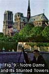 Fig. 9 - Notre Dame and Its Stunted Towers (click to enlarge)